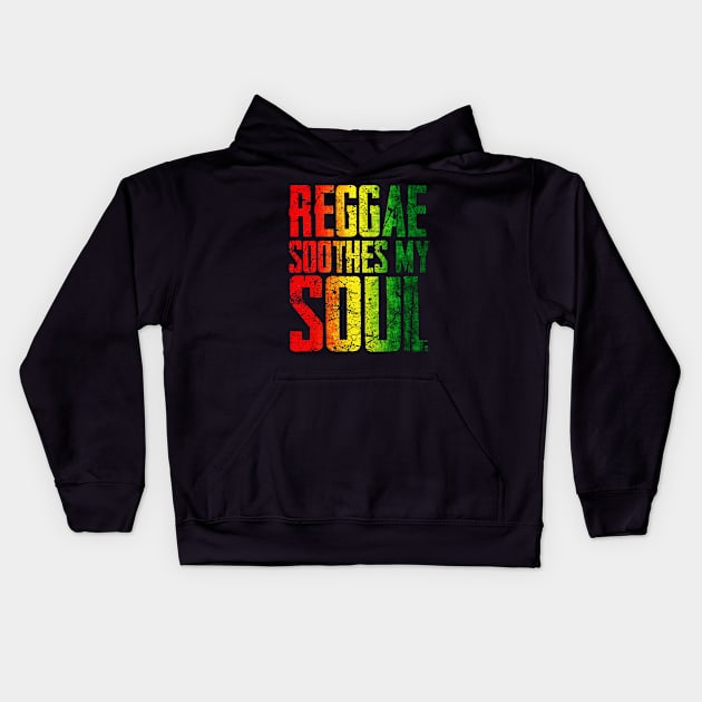 Reggae Kids Hoodie by Mila46